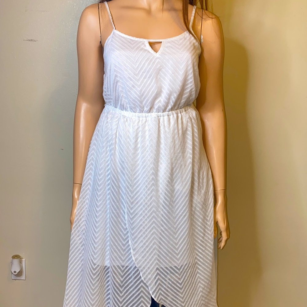 Lane Bryant White Summer Dress 14/16